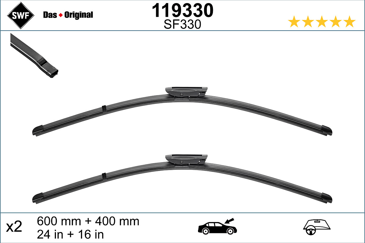 Lamela stergator SWF 119330